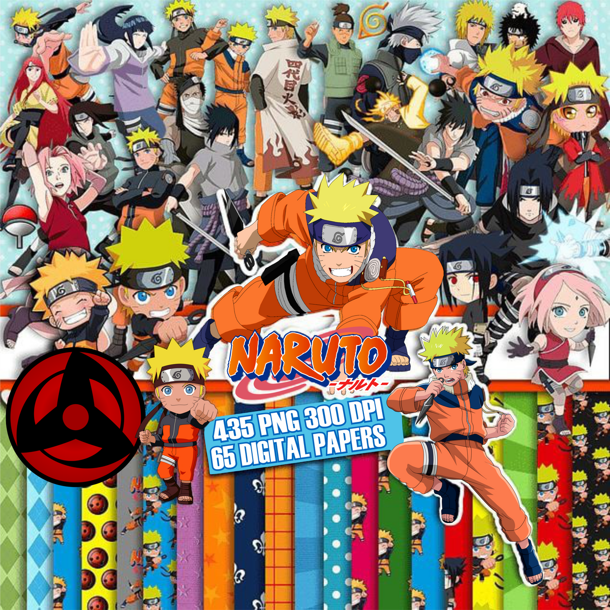 KIT DIGITAL NARUTO