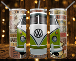 Designs 20 Oz Tumblers VW Buss 730