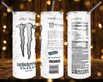 New! Designs 20 Oz Tumbler -Energy-Drink - 920