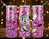 New! Designs 20 Oz Tumblers 3D Halloween Cartoons 925