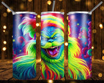 New! Designs 20 Oz Tumblers -Grinch-Neon- 940