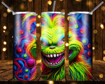 New! Designs 20 Oz Tumblers -Grinch-Neon- 940