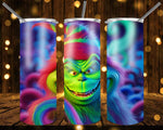 New! Designs 20 Oz Tumblers -Grinch-Neon- 940