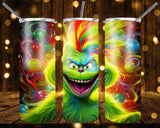 New! Designs 20 Oz Tumblers -Grinch-Neon- 940