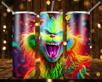 New! Designs 20 Oz Tumblers -Grinch-Neon- 940