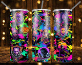 New! Designs 20 Oz Tumblers Halloween Neon-942