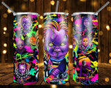 New! Designs 20 Oz Tumblers Halloween Neon-942