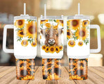 New! Designs 40 Oz Tumblers Flowers 0011