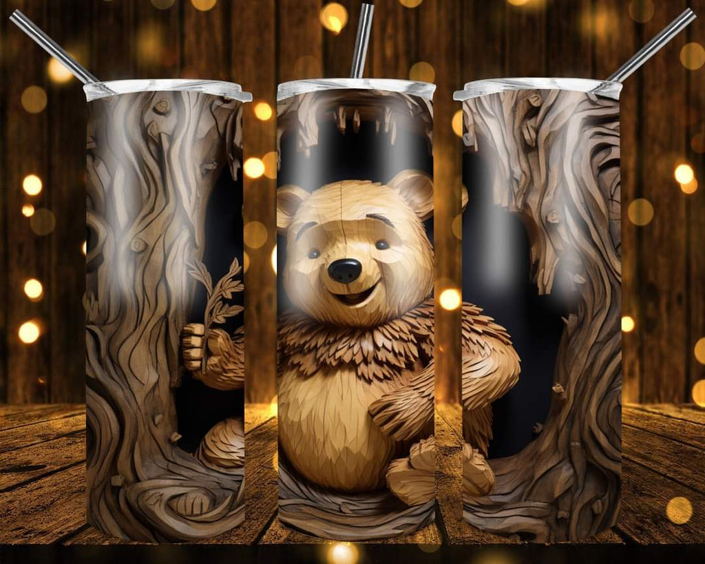 Grizzly Bear Candle