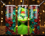 New! Designs 20 Oz Tumblers -Grinch-3D 941