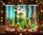 New! Designs 20 Oz Tumblers -Grinch-3D 941