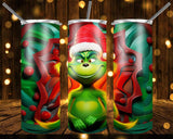 New! Designs 20 Oz Tumblers -Grinch-3D 941