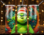 New! Designs 20 Oz Tumblers -Grinch-3D 941