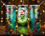 New! Designs 20 Oz Tumblers -Grinch-3D 941