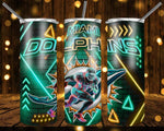 New! Designs 20 Oz Tumblers Football Neon 946