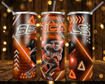 New! Designs 20 Oz Tumblers Football Neon 946