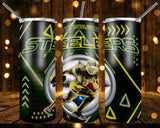 New! Designs 20 Oz Tumblers Football Neon 946