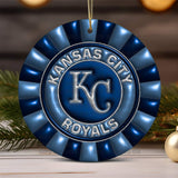 Designs Baseball 3D Christmas ornaments 003