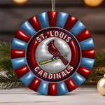 Designs Baseball 3D Christmas ornaments 003