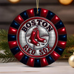 Designs Baseball 3D Christmas ornaments 003