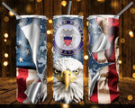 New! Designs 20 Oz Tumblers Military-932