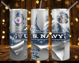 New! Designs 20 Oz Tumblers Military 936