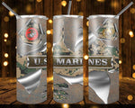 New! Designs 20 Oz Tumblers Military 936