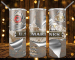 New! Designs 20 Oz Tumblers Military 936