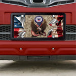 Designs License Plates Military 02-07