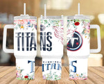 New! Designs 40 Oz Tumbler Football 011