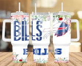 New! Designs 40 Oz Tumbler Football 011