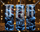 New! Designs 20 Oz Tumblers Football 3D-1069