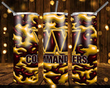 New! Designs 20 Oz Tumblers Football 3D-1069