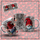 New! Designs 11 Oz valentine's day Gnomes 02