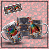 New! Designs 11 Oz valentine's day Gnomes 02