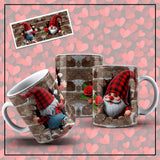 New! Designs 11 Oz valentine's day Gnomes 02