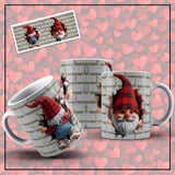 New! Designs 11 Oz valentine's day Gnomes 02