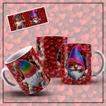 New! Designs 11 Oz valentine's day Gnomes 02