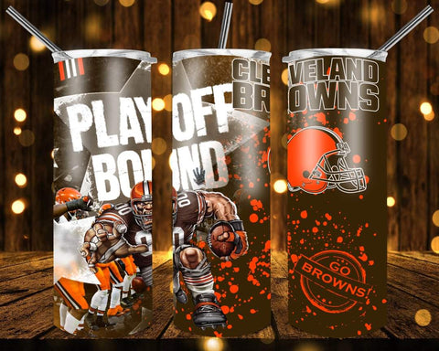 Designs 20 Oz Tumblers Play-off Browns 183