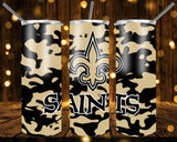 New! Designs 20 Oz Tumbler Football Camouflage 1090