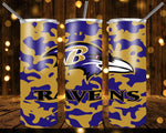 New! Designs 20 Oz Tumbler Football Camouflage 1090