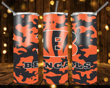 New! Designs 20 Oz Tumbler Football Camouflage 1090