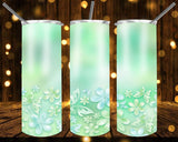 New! Designs 20 Oz Tumbler Flowers in pastel colors 1092