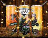 New! Designs 20 Oz Tumbler Monster-Truck-1085