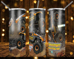 New! Designs 20 Oz Tumbler Monster-Truck-1085