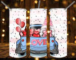 New! Designs 20 Oz Tumbler Valentine's Day 1096