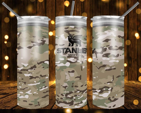 New! Designs 20 Oz Tumbler Stanley-Camouflaged- 1091