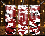 New! Designs 20 Oz Tumbler College Camouflage -1095