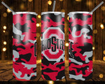 New! Designs 20 Oz Tumbler College Camouflage -1095