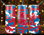 New! Designs 20 Oz Tumbler College Camouflage -1095